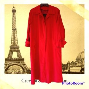 COPY - Red Trench Coat #120
